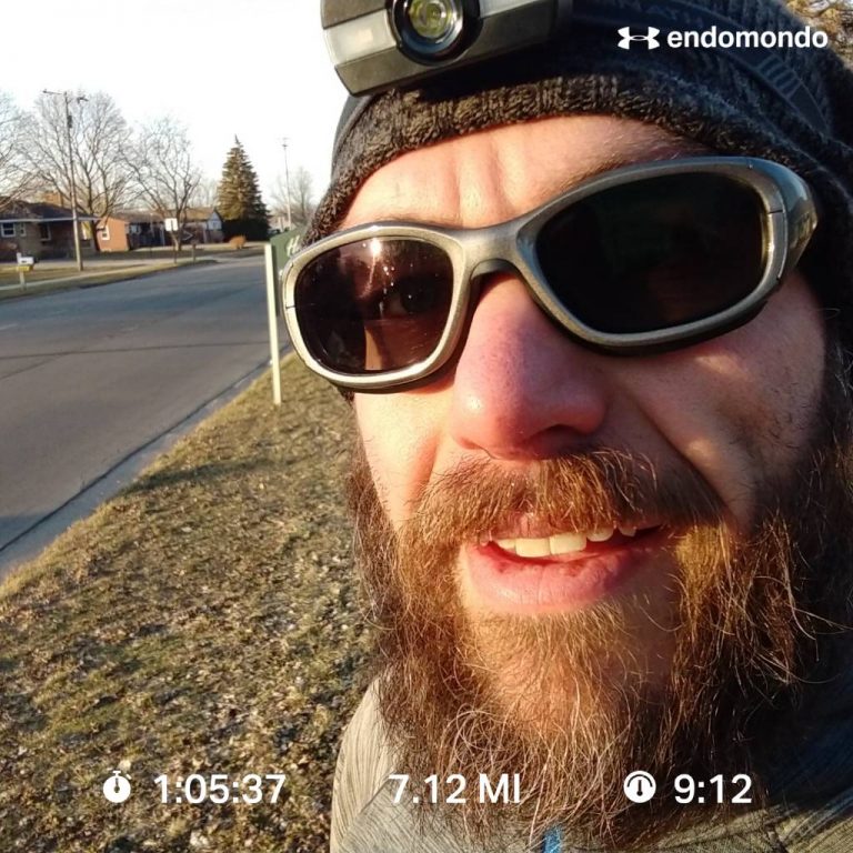 Early And Cold Saturday Morning Training Run